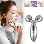 Y Shaped 3D Massage Roller - Silver