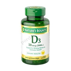 Nature's Bounty Vitamin D3 50mcg