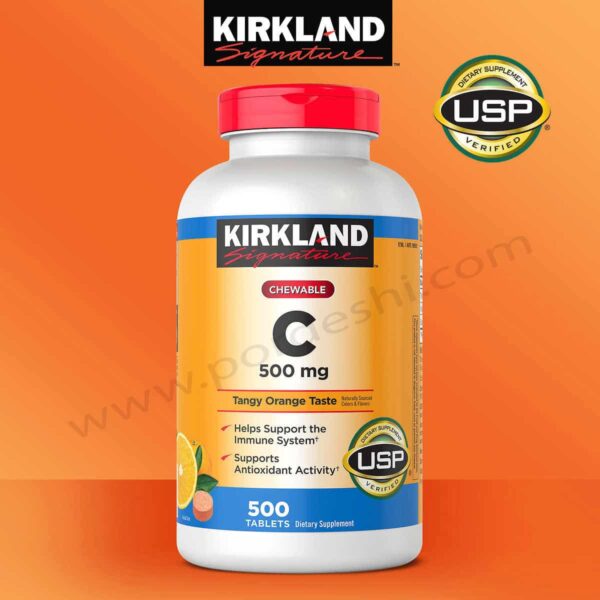 Kirkland Signature Vitamin C 1000mg 500 Tablets