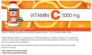 Kirkland Signature Vitamin C