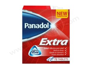 Panadol Extra Tough pain Relief 72 Tablets