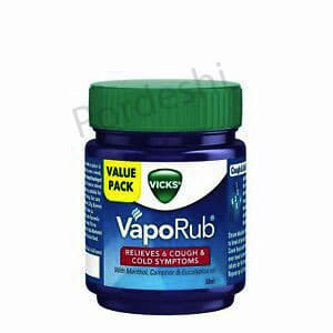 Vicks Vaporub relieves 6 cold symptoms