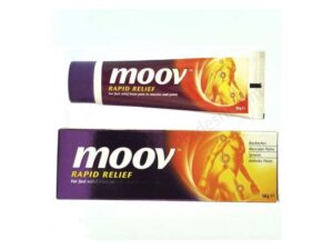 Moov Rapid Relief pain massage cream 100g