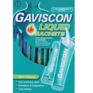 GAVISCON ORIGINAL LIQUID SACHETS