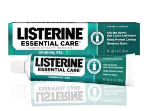 Listerine Essential Care Toothpaste Original Gel