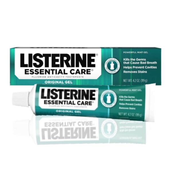Listerine Essential Care Toothpaste Original Gel