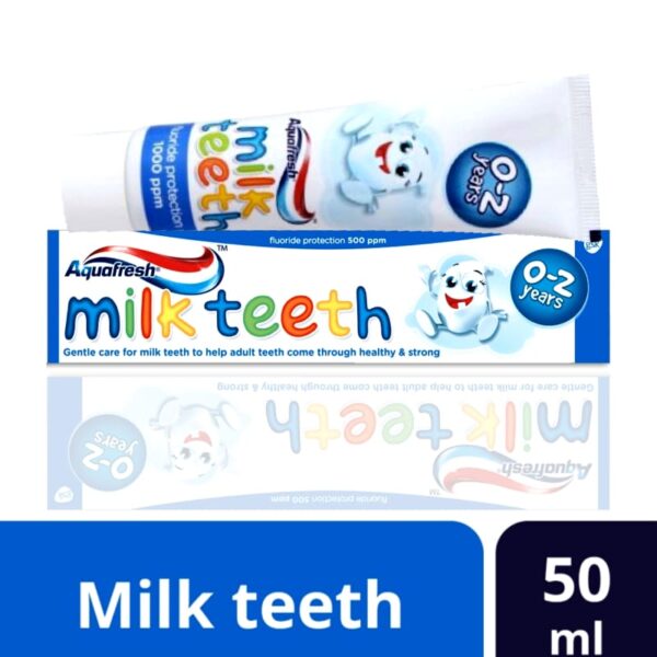 Aquafresh milk teeth toothpaste 50ml price in Bangladesh (pordeshi.com)