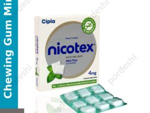 Nicotex Anti Nicotine Chewing Gum Mint 4gm price in Bangladesh