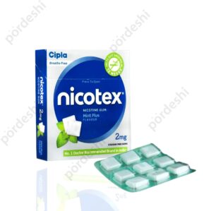 Nicotex Nicotine Gum Mint Pulse 2mg price in Bangladesh