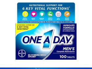 One A Day Men's 50 Plus Multivitamin Supplement price in Bangladesh (pordeshi.com)