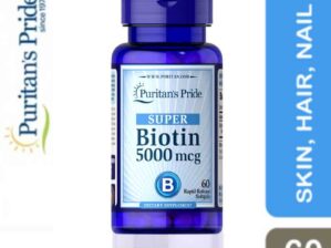 Puritan's Pride Super Biotin 5000mcg price in Bangladesh (pordeshi.com)