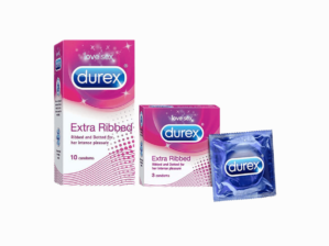 Durex Extra Ribbed 10 Condoms