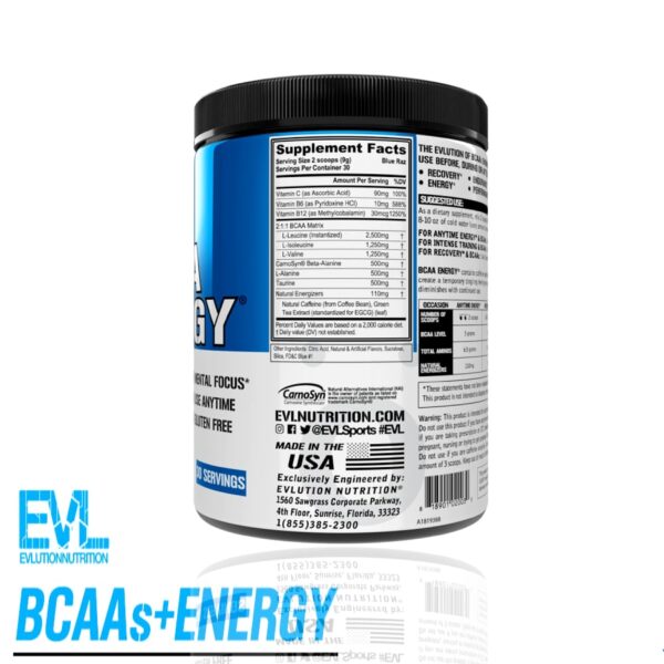 EVL BCAA ENERGY Powder price in BD (pordeshi.com)