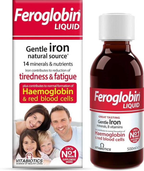 Vitabiotics Feroglobin Liquid in bd