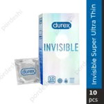 Durex Invisible Super Ultra Thin Condoms price in Bangladesh