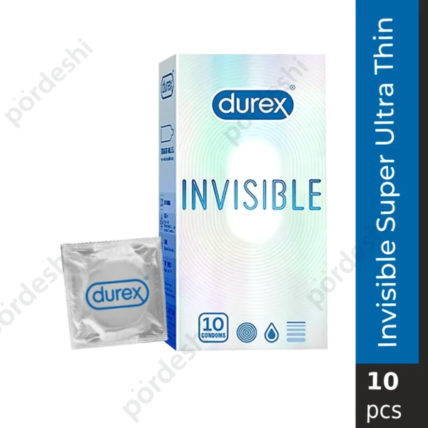 Durex Invisible Super Ultra Thin Condoms price in Bangladesh