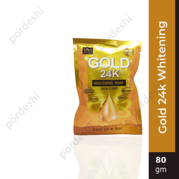 Gold 24k Whitening Soap price in Bangladesh