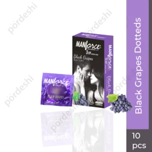 Manforce Black Grapes Dotteds condom price in Bangladesh