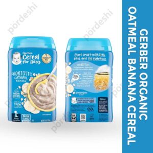 Gerber Organic Oatmeal Banana Cereal at Pordeshi price in bd