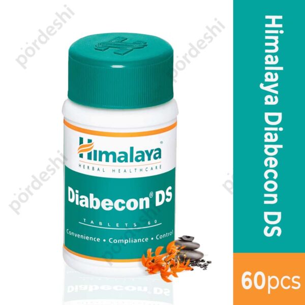 Himalaya diabecon DS 6o pcs Tablet in Pordeshi