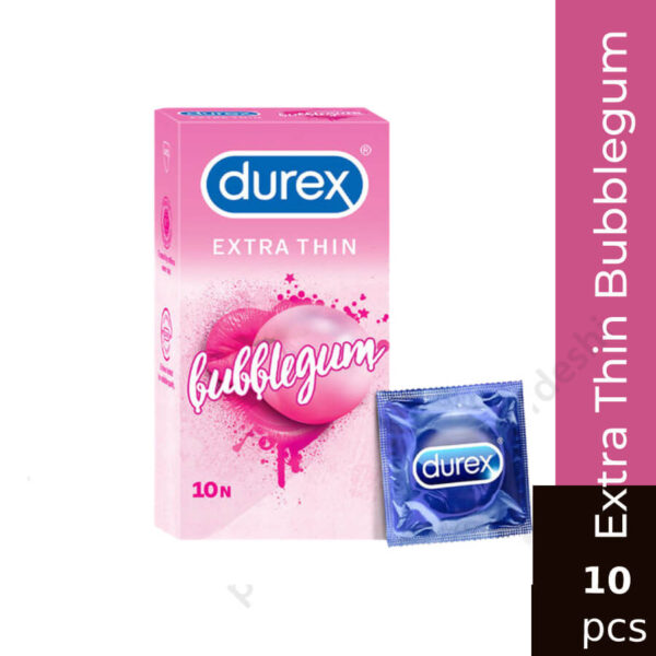 Durex Extra Thin Bubblegum Condoms price in Bangladesh