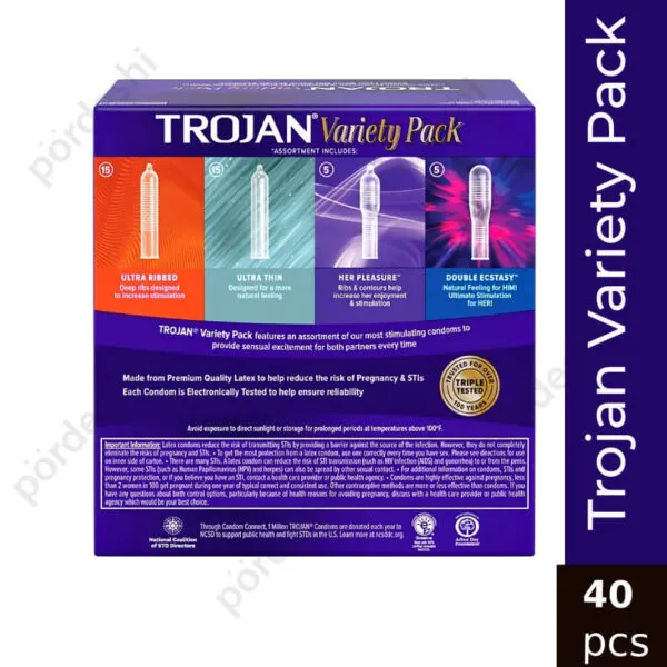 Trojan Variety Pack Condoms price in BD