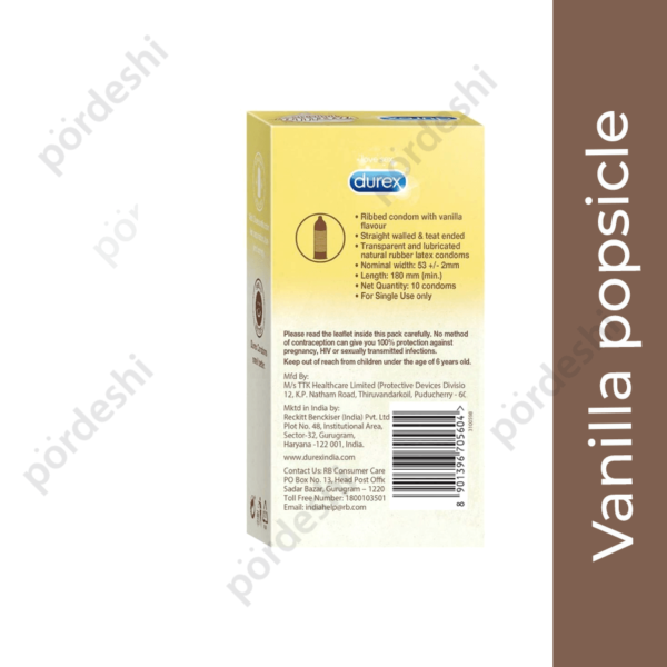 Durex vanilla popsicle price bd