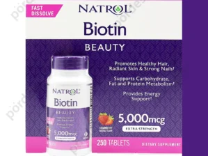 Natrol Biotin 5000 mcg price in Bangladesh