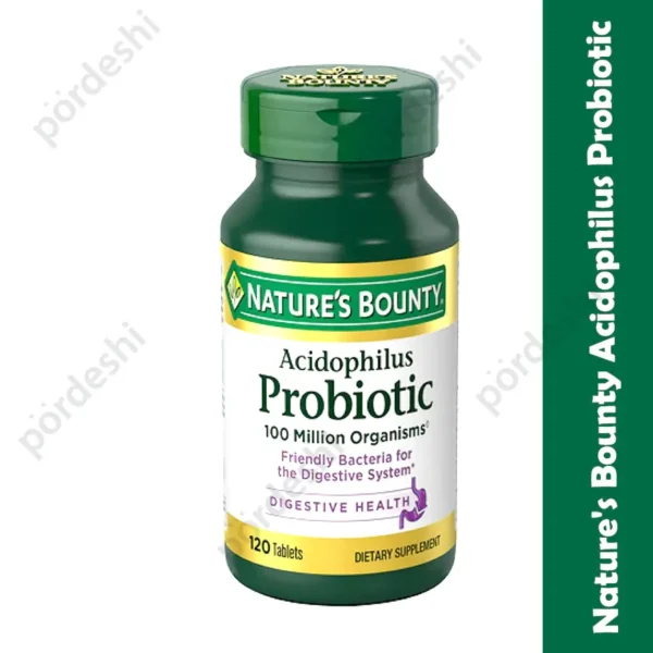 Nature's Bounty Acidophilus Probiotic price in BD