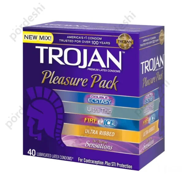 TROJAN Pleasure Pack Condom price in Bangladesh