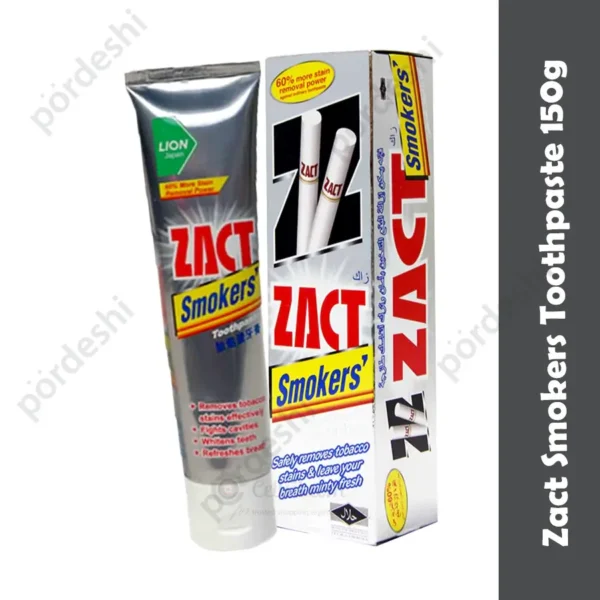 Zact Smokers Toothpaste 150g price in BD