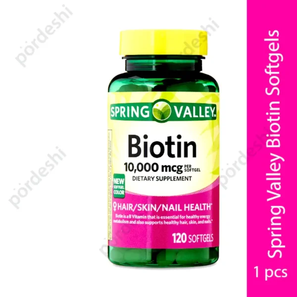 Spring-Valley-Biotin-Softgels-price-in-BD