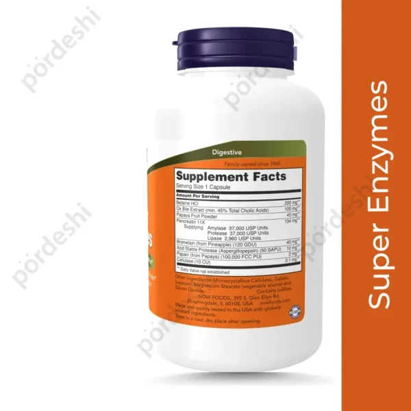 Now Super Enzymes Capsules price in BD