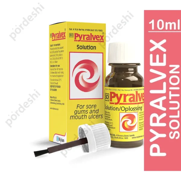Pyralvex Solution for Sore Gums and Mouth price in Bangladesh
