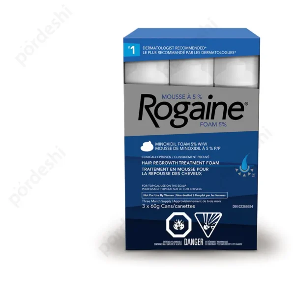 Rogaine Foam Minoxidil 5% price in bd