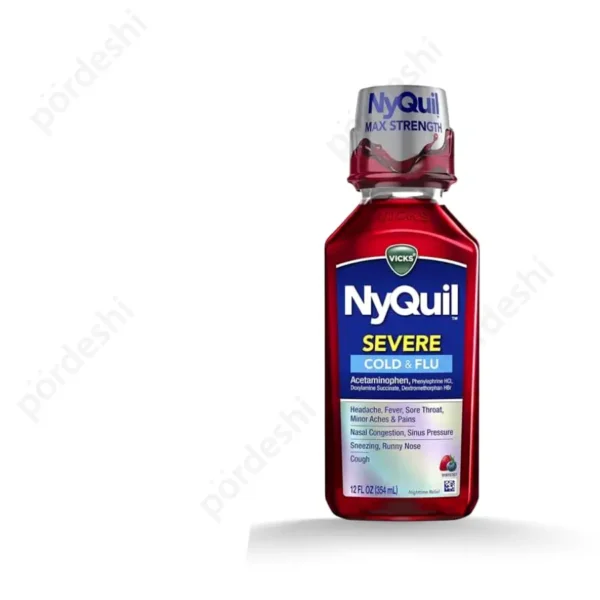Vicks NyQuil Severe Cold & Flu Relief Liquid price in Bangladesh