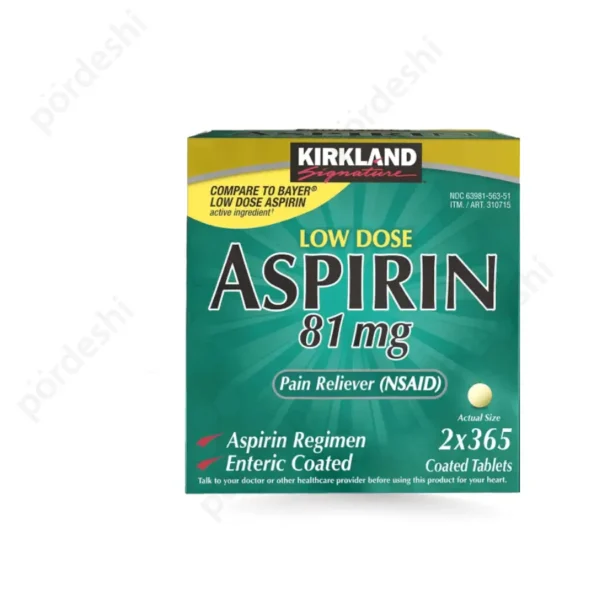 Kirkland Signature Low Dose Aspirin price in BD