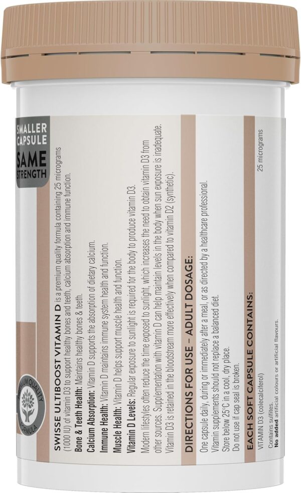 Swisse Ultiboost Vitamin D - Image 2