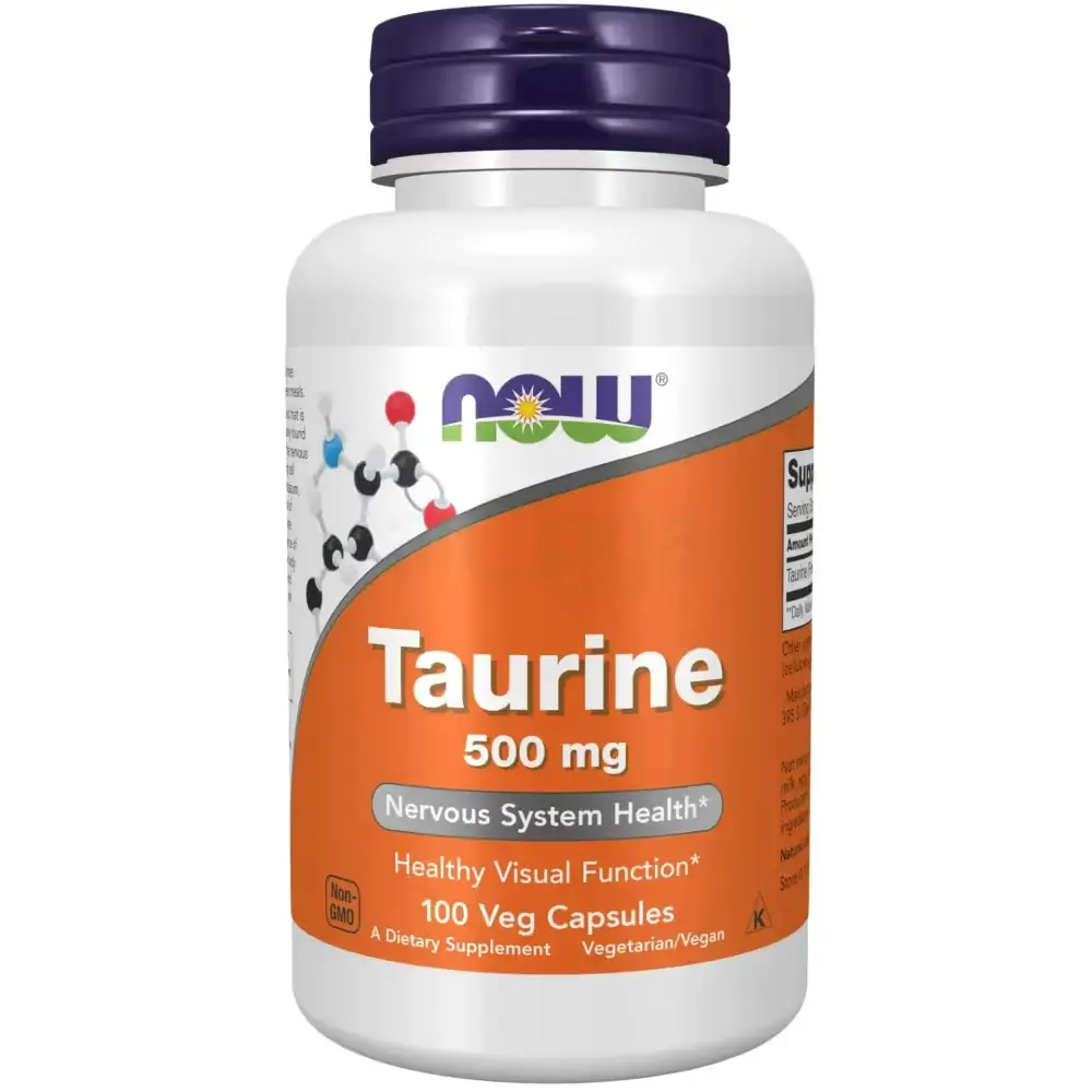 Now Taurine (500 mg)_1000x1000_13 Now Taurine (500 mg) - Image 1