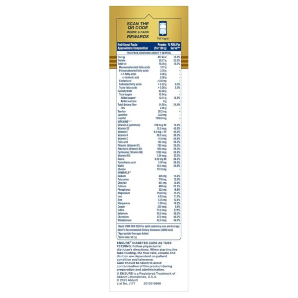 Ensure Diabetes Care milk Powder - Image 3