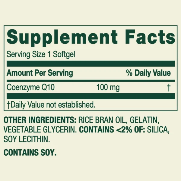 Spring Valley CoQ10 - Image 2