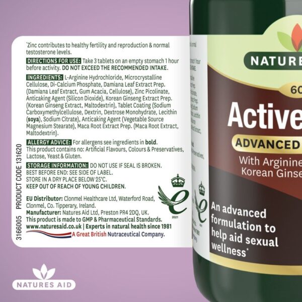 Natures Aid Active Man - Image 2