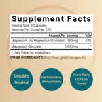 NatureBell Magnesium Glycinate 1000mg bd