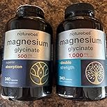 NatureBell Magnesium Glycinate 500 vs 1000mg