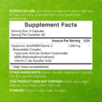 Deal Supplement Hyaluronic Acid Supplements 1,500mg – 240 Capsules - Image 2