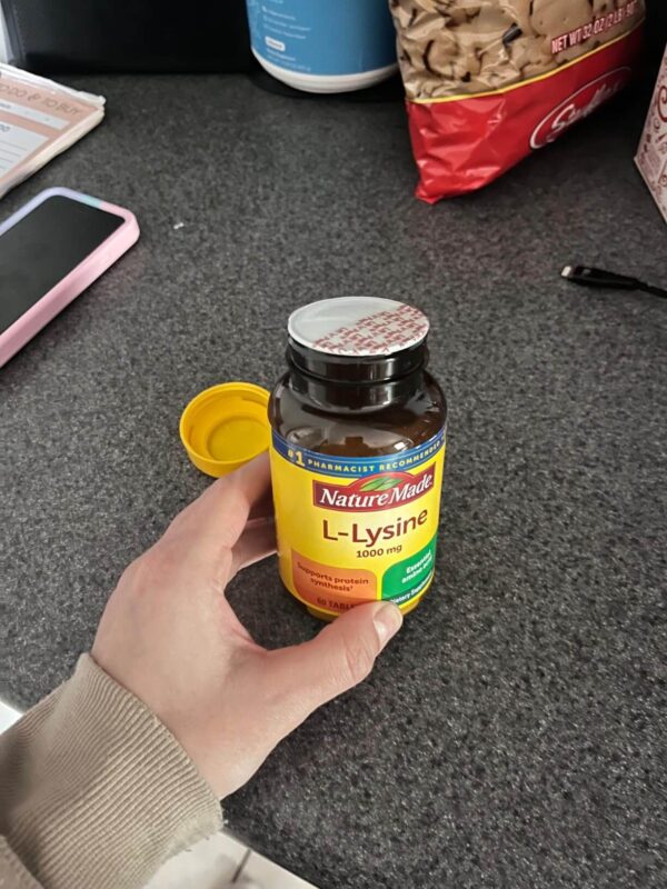 Nature Made L-Lysine 1000 mg - Image 3