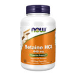 Now Betaine HCI 648 mg