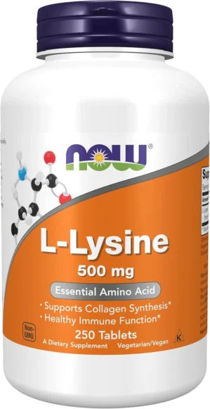 Now L-Lysine (500 mg) in bd
