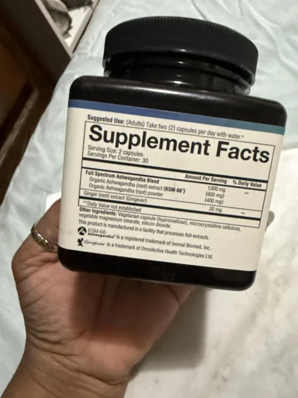 Youtheory Ashwagandha with KSM-66 - Image 3