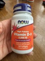 NOW Vitamin D3 (50 mcg) 2000 IU - Image 2